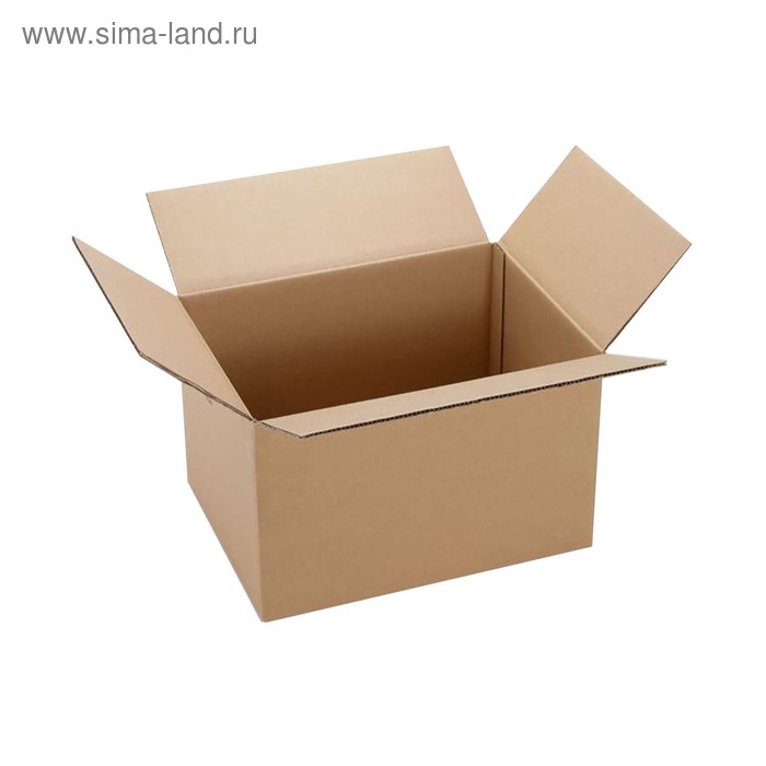 Коробка картонная 41,5 х 21,5 х 22,5 см, Т23 - Фото 1