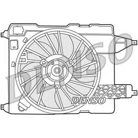 

Вентилятор радиатора Denso DER23002