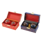 Поющие шары Баодинга (шары здоровья) (набор 2 шт) d=3,5 см цветные слон - фото 26006688