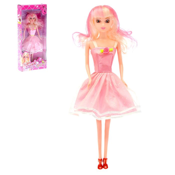 Кукла "Подружка", с цветными волосами - Фото 1
