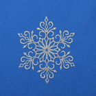 Набор салфеток "Этель" Снег, 40х40 цвет синий, 2 шт, с ВМГО хл, 200 гр/м² - Фото 2
