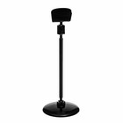 Ценникодержатель на круглой подставке, пластик, 5?5?14 см, цвет чёрный (комплект 10 шт) - фото 20777716