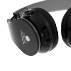 Наушники LuazON RX-10, беспроводные, накладные, microSD, FM, складные, чёрные - Фото 5