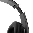 Наушники LuazON RX-10, беспроводные, накладные, microSD, FM, складные, чёрные - Фото 8