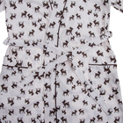 Комплект женский (халат, майка, шорты) ПК-34 цвет бежевый, р-р 48 - Фото 5