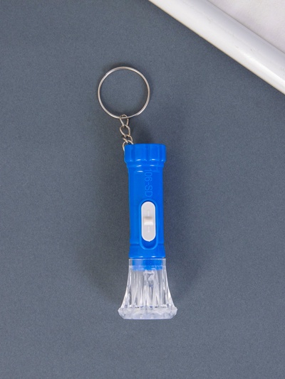 Фонарик брелок для ключей на кольце «Точки», 6.5×2.3×2.3 см, МИКС