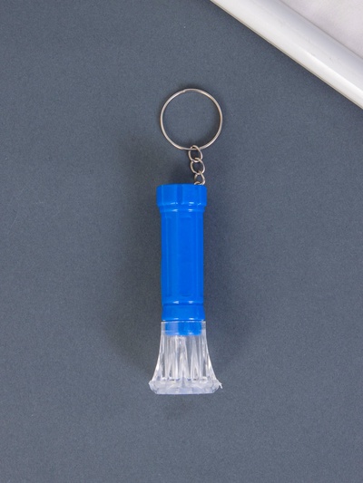 Фонарик брелок для ключей на кольце «Точки», 6.5×2.3×2.3 см, МИКС