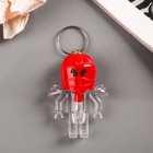 Фонарик свет на кольце "Робот-ниндзя" МИКС 5,5х3,7 см - Фото 1