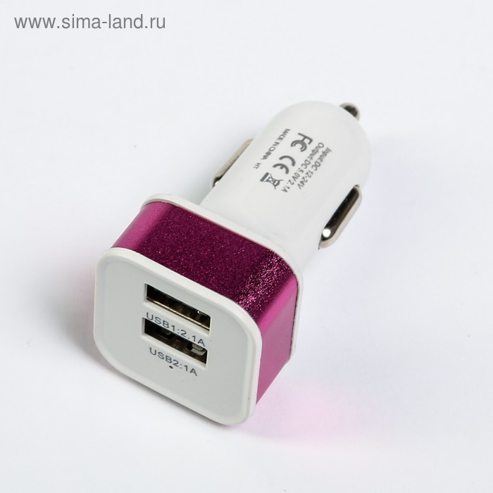Зарядное устройство TORSO, 12-24 В, USB 2.1 А, микс - Фото 1