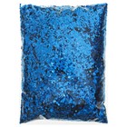 Наполнитель для воздушного шара «Конфетти шестиугольник», синий, 500 г - Фото 2