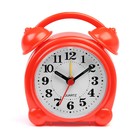 Часы - будильник настольные "Классика", дискретный ход, циферблат d-6 см, 9 х 8 см, АА - фото 9535782
