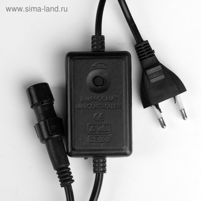 Контроллер Luazon Lighting для светового шнура 13 мм, 8 режимов, 220 В, 3-pin - Фото 1