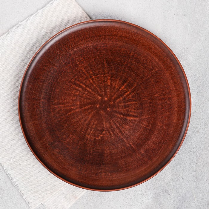 Тарелка "Плоская", гладкая, 24 см - Фото 1