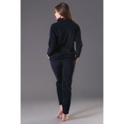 Комплект женский (толстовка, брюки) ТК-482 цвет чёрный, р-р 56 - Фото 5