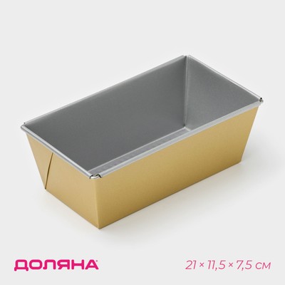 Форма для выпечки Доляна «Джоанна. Хлеб», 21×11.5×7.5 см, антипригарное покрытие, МИКС