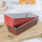 Форма для выпечки Доляна «Джоанна. Хлеб», 26×11,6×8 см, антипригарное покрытие, цвет МИКС - Фото 5