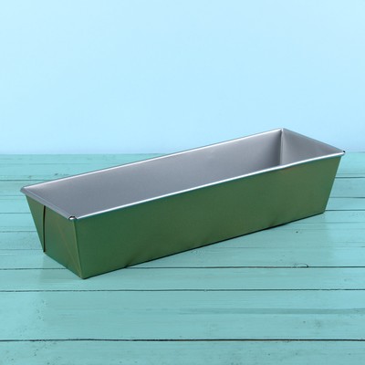 Форма для выпечки Доляна «Хлеб. Джоанна», 35×11,6×7,6 см, антипригарное покрытие, цвет МИКС