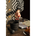 Ситечко для чая Доляна «Бергамот», d=4.5 см, на цепочке, нержавеющая сталь, серебристое - Фото 8