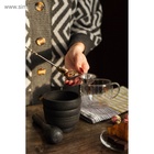 Ситечко для чая Доляна «Бергамот», d=4.5 см, на цепочке, нержавеющая сталь, серебристое - Фото 10