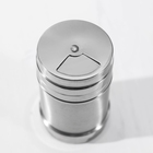 Солонка «Металлик», 280 мл, 6.3×10.5 см, нержавеющая сталь, серебристая - Фото 2