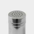 Солонка «Элиас», 120 мл, 5×7 см, нержавеющая сталь - Фото 3