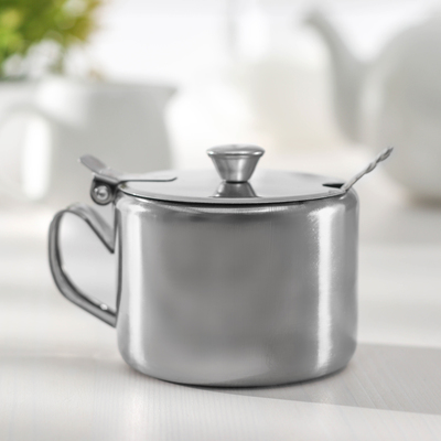 Сахарница из нержавеющей стали «Бьёрн», 180 мл, 7×6,5 см