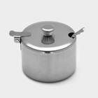 Сахарница «Бьёрн», 200 мл, 7.5×5.4 см, нержавеющая сталь - Фото 2