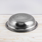 Миска Доляна «Мэйли», 2.4 л, 27×6.5 см, нержавеющая сталь - Фото 2