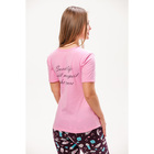 Комплект женский (футболка, бриджи) М-170/2-09 цвет розовый, р-р 50 - Фото 2