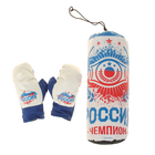 Боксерский набор «Россия чемпион», груша и перчатки - Фото 3