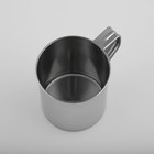 Кружка Доляна «Индия», 300 мл, d=7.4 см, нержавеющая сталь, хромированная - Фото 5