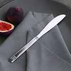 Нож столовый из нержавеющей стали Доляна «Варт», длина 21,9 см, толщина 2 мм, цвет серебряный - фото 8623895