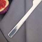 Нож столовый Доляна «Нью Гастро», длина 20 см, толщина 2 мм, цвет серебряный - Фото 3