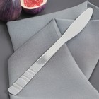Нож столовый из нержавеющей стали Доляна «Равингтон», длина 22,3 см, цвет серебряный - фото 297974472
