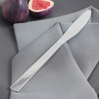 Нож столовый из нержавеющей стали Доляна «Майя», длина 22,8 см, цвет серебряный - Фото 1