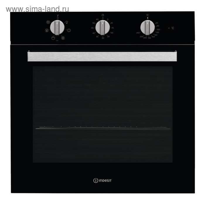 Духовой шкаф Indesit IFW 6530 BL, 66 л, класс А, черный - Фото 1