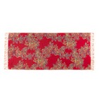Палантин текстильный P3567_1, цвет красный, размер 70x180 - Фото 2