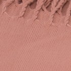 Палантин текстильный P2399_37, цвет бежевый, размер 63х176 - Фото 2