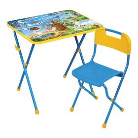 Комплект детской мебели «Познайка. Хочу все знать!», стол, стул