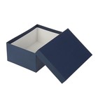 Набор коробок 3 в 1 "Синий", с тиснением, 23 х 16 х 9,5 - 19 х 12 х 6,5 см - Фото 2