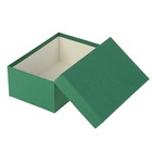 Набор коробок 3 в 1 "Зелёный", с тиснением, 19 х 12 х 7,5 - 15 х 10 х 5 см - Фото 2
