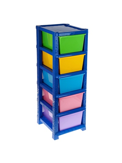 Комод детский пластиковый, 5 секций