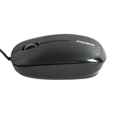 Мышь Smartbuy ONE 214-K, проводная, оптическая, 1200 dpi, USB, чёрная