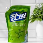 Средство для мытья посуды CJ Lion Chamgreen "Зелёный чай", 1.2 л - фото 318037625