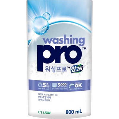 Средство для мытья посуды CJ Lion Washing Pro, 800 мл