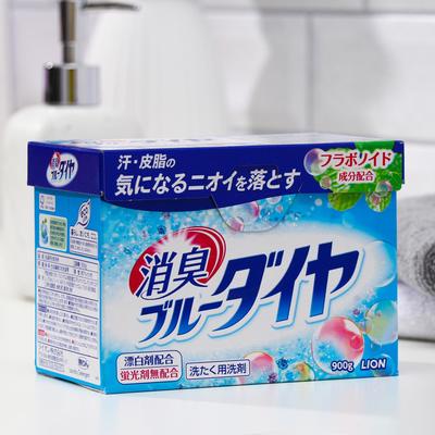 Стиральный порошок Lion «Голубой бриллиант», с отбеливателем, 900 г