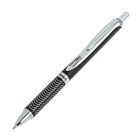 Ручка гелевая Pentel Energel Sterling, в футляре, металлический черный корпус, чернила черные. Сменный стержень - LR7 - Фото 1