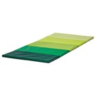 Складной гимнастический коврик, зелёный ПЛУФСИГ - Фото 1
