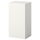 Навесной шкаф КНОКСХУЛЬТ с дверцей, белый, 40 × 75 см - Фото 1