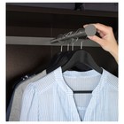 Выдвижная платяная штанга КОМПЛИМЕНТ, темно-серый, 75х35 см - Фото 2
